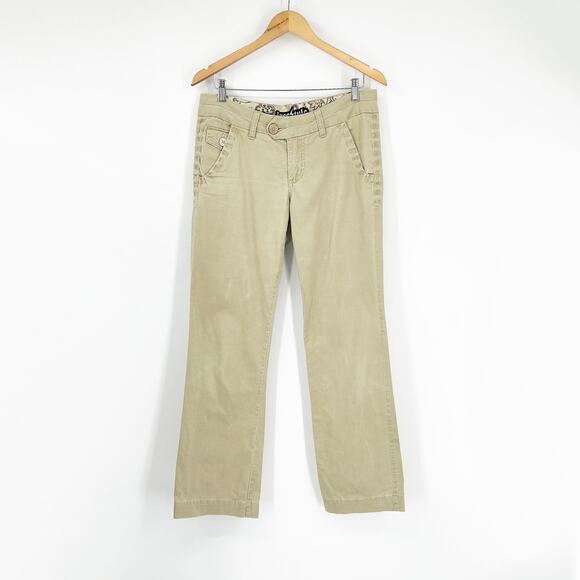 Vintage Freestyle Flare Khaki Skater Pants Size 11 - Picture 8 of 8